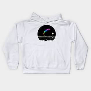 Night Swimming Kids Hoodie